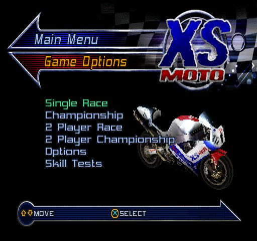 XS Moto screenshot 3 for Playstation